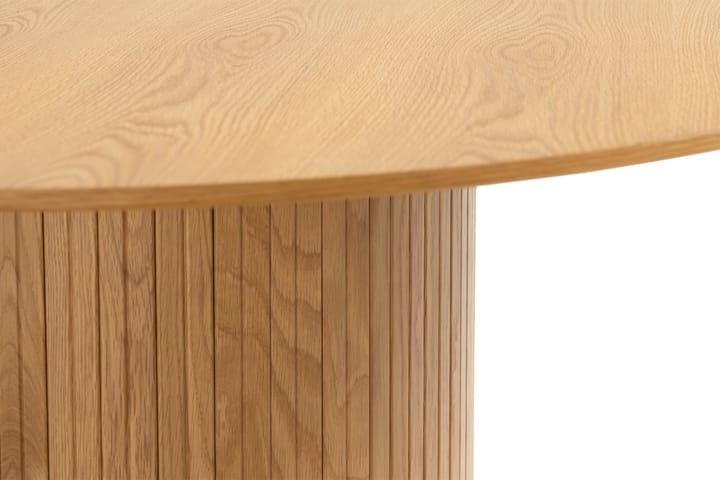 Ruokapöytä NAVJOT 140 cm - Ruskea - Huonekalut - Pöytä & ruokailuryhmä - Ruokapöydät & keittiön pöydät