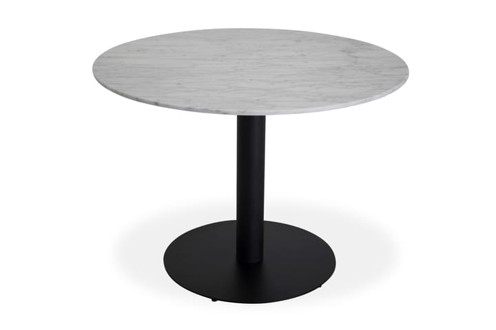 Ruokapöytä Netanya 106 cm Pyöreä Marmori - Huonekalut - Pöydät & ruokailuryhmät - Ruokapöydät & keittiön pöydät
