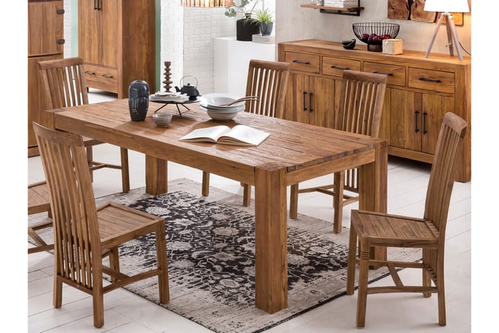 Ruokapöytä Orford - Puu/Luonnonväri - Huonekalut - Pöytä & ruokailuryhmä - Ruokapöydät & keittiön pöydät