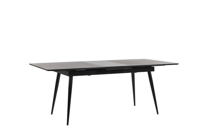 Ruokapöytä Peverel 200 cm kokoontaitettava - Musta - Huonekalut - Pöytä & ruokailuryhmä - Ruokapöydät & keittiön pöydät