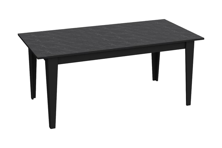 Ruokapöytä Pewo 180 cm - Musta - Huonekalut - Pöydät & ruokailuryhmät - Ruokapöydät & keittiön pöydät