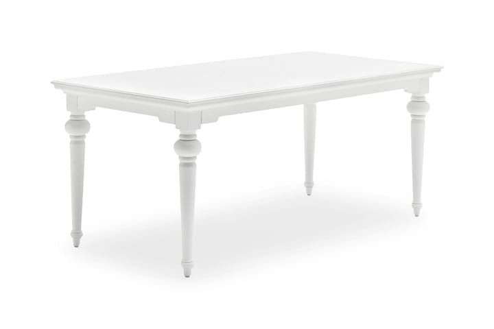Ruokapöytä Provence 180 cm - Valkoinen - Huonekalut - Pöytä & ruokailuryhmä - Ruokailuryhmä