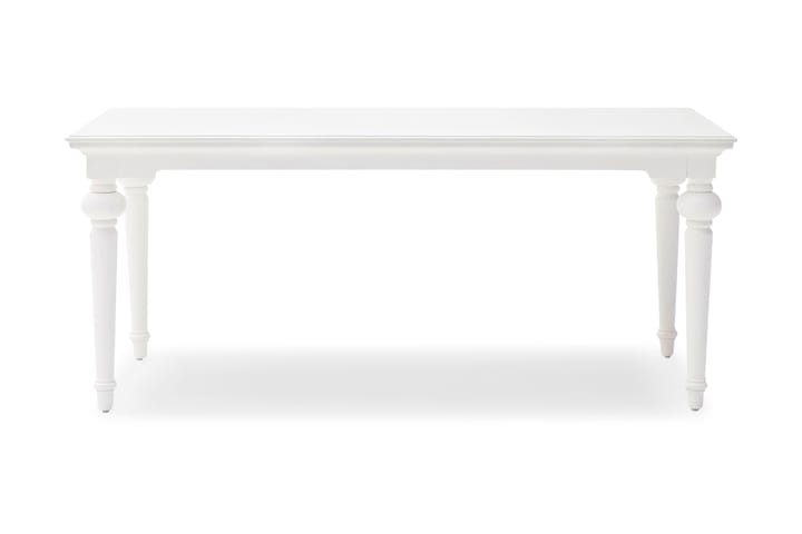 Ruokapöytä Provence 200 cm - Valkoinen - Huonekalut - Pöytä & ruokailuryhmä - Työpöytä - Kirjoituspöytä