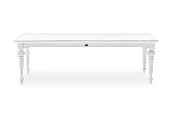 Ruokapöytä Provence 240 cm - Valkoinen - Huonekalut - Pöytä & ruokailuryhmä - Työpöytä - Kirjoituspöytä