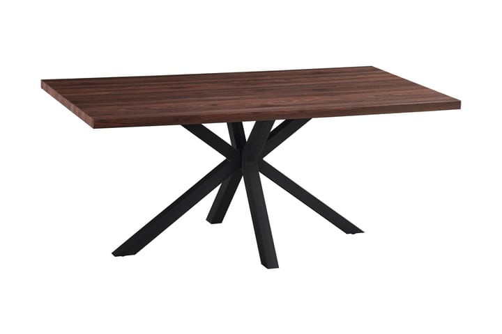 Ruokapöytä Puu/Musta - Puu/Musta - Huonekalut - Pöytä & ruokailuryhmä - Ruokapöydät & keittiön pöydät