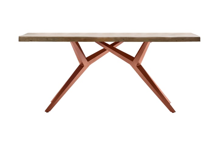 Ruokapöytä Raital 160x90 cm - Monivärinen/Ruskea - Huonekalut - Pöytä & ruokailuryhmä - Ruokapöydät & keittiön pöydät