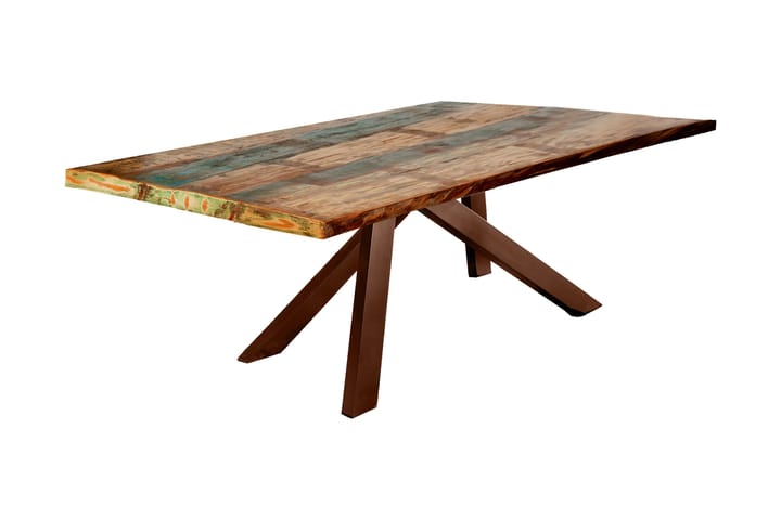 Ruokapöytä Raital 180x100 cm - Ruskea - Huonekalut - Pöytä & ruokailuryhmä - Ruokapöydät & keittiön pöydät