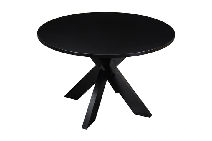 Ruokapöytä Redex 120 cm Pyöreä - Musta - Huonekalut - Pöytä & ruokailuryhmä - Ruokapöydät & keittiön pöydät