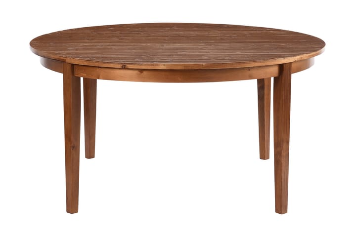 Ruokapöytä Shikamaru 150 cm Pyöreä - Ruskea - Huonekalut - Sohva - 3:n istuttava sohva