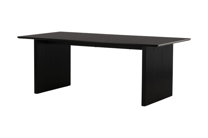 Ruokapöytä Sicharo 200 cm - Musta - Huonekalut - Pöytä & ruokailuryhmä - Ruokapöydät & keittiön pöydät
