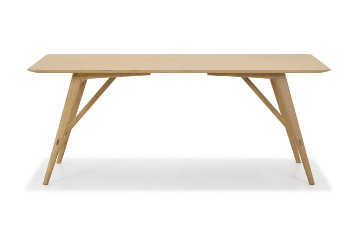 Ruokapöytä Skagana 140 cm - Ruskea - Huonekalut - Pöytä & ruokailuryhmä - Ruokapöydät & keittiön pöydät