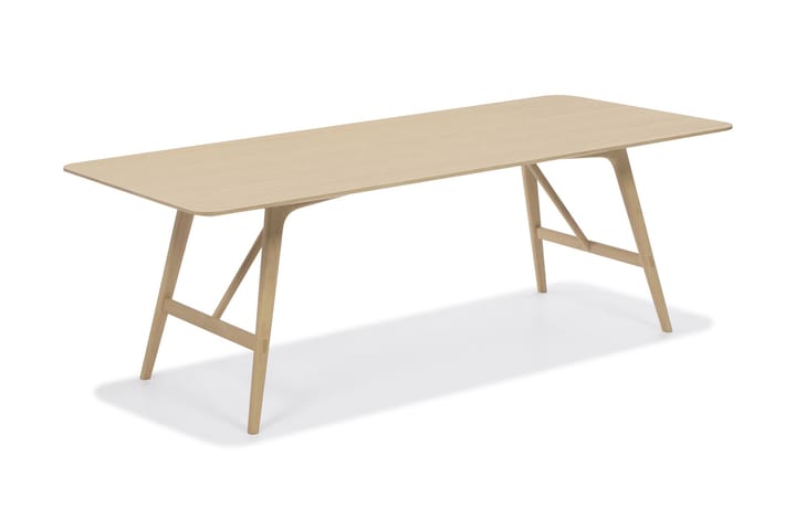 Ruokapöytä Skagana 180 cm - Ruskea - Huonekalut - Pöytä & ruokailuryhmä - Ruokapöydät & keittiön pöydät