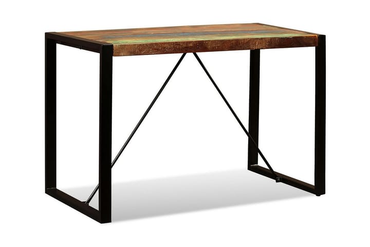 Ruokapöytä Täysi kierrätyspuu 120 cm - Ruskea - Huonekalut - Pöytä & ruokailuryhmä - Ruokapöydät & keittiön pöydät
