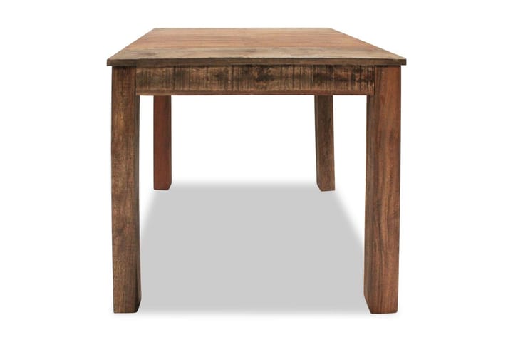 Ruokapöytä Täysi uusiokäytetty puu 82x80x76 cm - Ruskea - Huonekalut - Pöydät & ruokailuryhmät - Ruokapöydät & keittiön pöydät