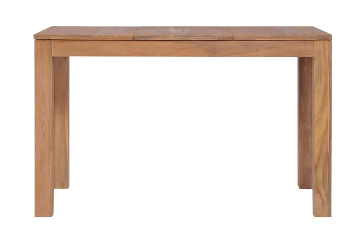 Ruokapöytä tiikki luonnollinen viimeistely 120x60x76cm - Ruskea - Huonekalut - Pöydät & ruokailuryhmät - Ruokapöydät & keittiön pöydät