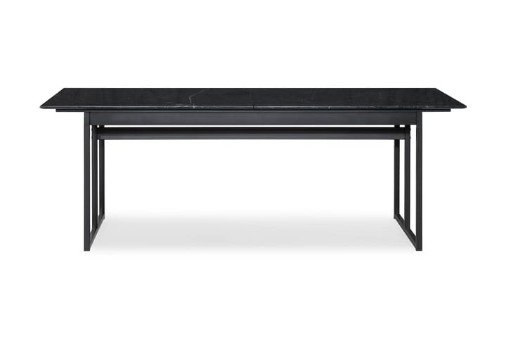 Ruokapöytä Titania 220 cm Marmori - Musta - Huonekalut - Pöytä & ruokailuryhmä - Pöydän tarvikkeet - Pöydänjalat & tarvikkeet