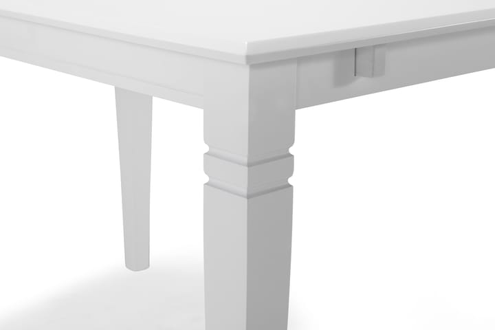 Ruokapöytä Twain Jatkettava 200 cm - Valkoinen - Huonekalut - Pöydät & ruokailuryhmät - Ruokapöydät & keittiön pöydät