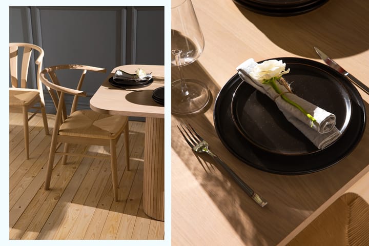 Ruokapöytä Uppveda 200 cm - Luonnonvärinen - Huonekalut - Pöytä & ruokailuryhmä - Ruokapöydät & keittiön pöydät