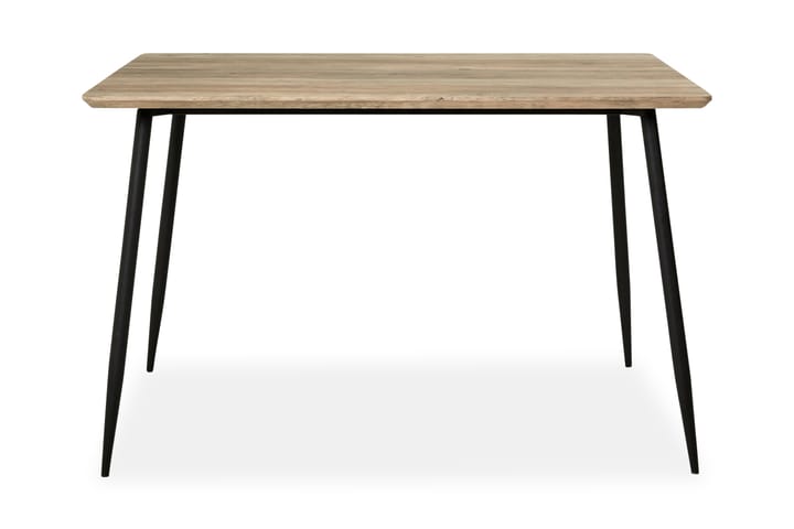 Ruokapöytä Valerius 120 cm - Harmaa/Musta - Huonekalut - Pöydät & ruokailuryhmät - Ruokapöydät & keittiön pöydät