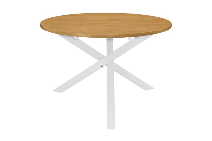 Ruokapöytä valkoinen 120x75 cm MDF - Valkoinen - Huonekalut - Pöytä & ruokailuryhmä - Ruokapöydät & keittiön pöydät