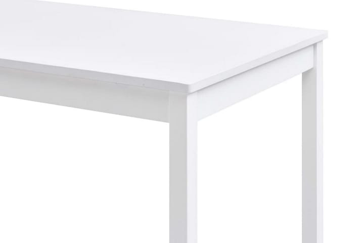 Ruokapöytä valkoinen 180x90x73 cm mänty - Valkoinen - Huonekalut - Pöytä & ruokailuryhmä - Ruokapöydät & keittiön pöydät