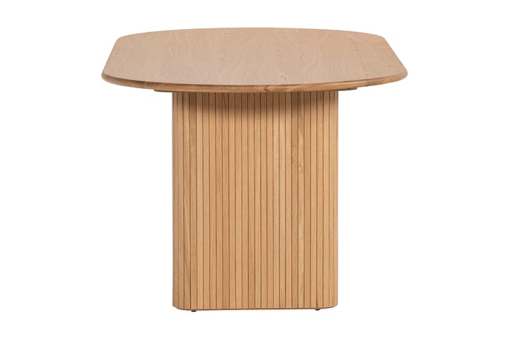 Ruokapöytä Vermes 220 cm - Luonnonväri - Huonekalut - Pöytä & ruokailuryhmä - Ruokapöydät & keittiön pöydät