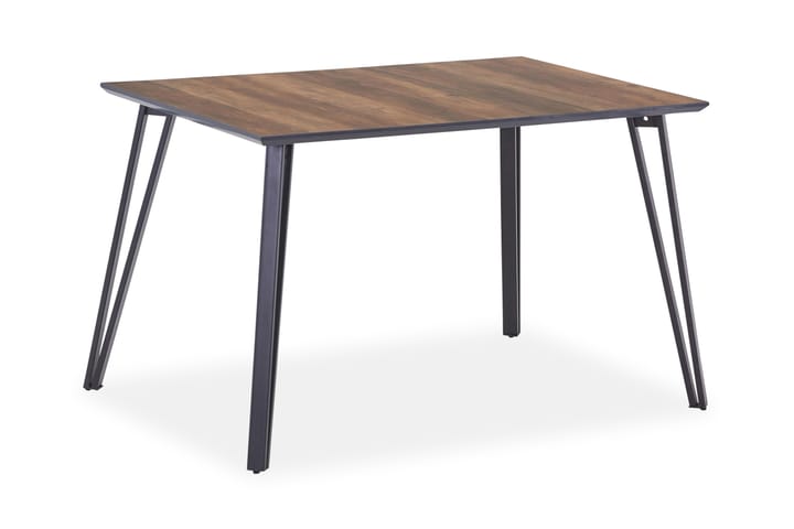 Ruokapöytä Viserba 120 cm - Ruskea - Huonekalut - Pöydät & ruokailuryhmät - Ruokapöydät & keittiön pöydät