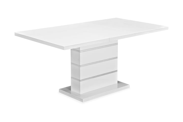 Ruokapöytä Wayne Jatkettava 120 cm - Valkoinen - Huonekalut - Pöytä & ruokailuryhmä - Ruokapöydät & keittiön pöydät