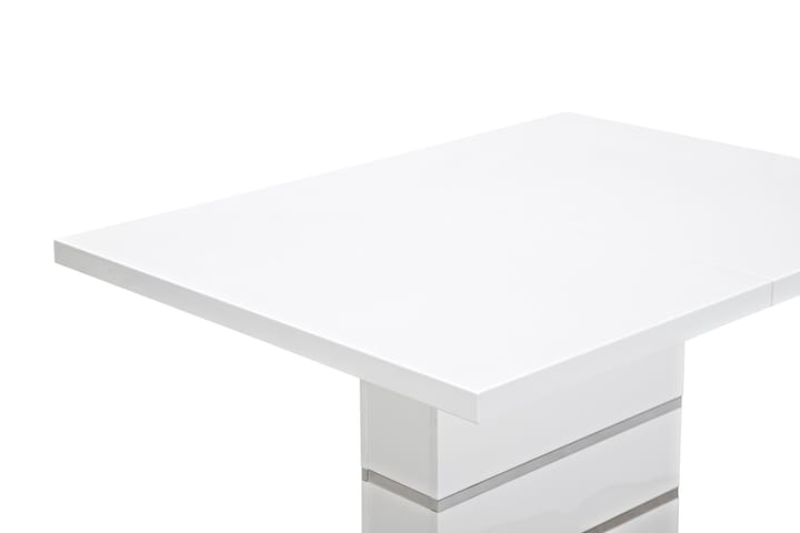 Ruokapöytä Wayne Jatkettava 120 cm - Valkoinen - Huonekalut - Pöytä & ruokailuryhmä - Ruokapöydät & keittiön pöydät