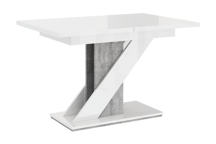 Ruokapöytä Yayla 160 cm - Valkoinen - Huonekalut - Pöytä & ruokailuryhmä - Ruokapöydät & keittiön pöydät