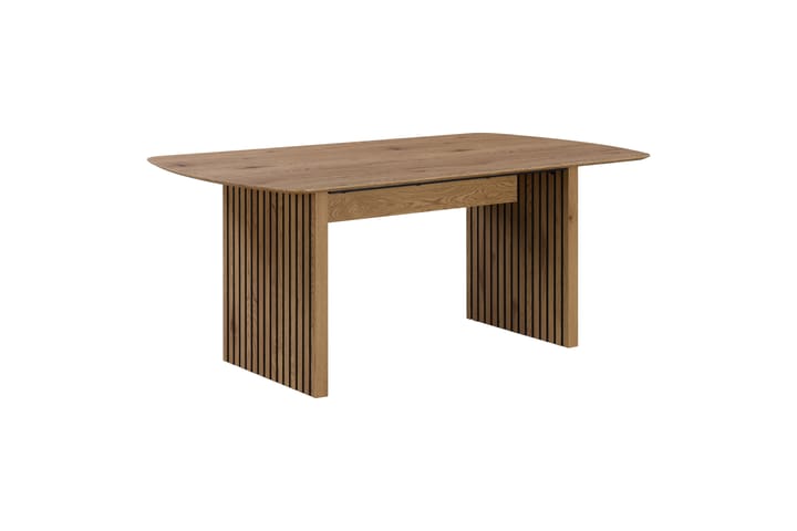 Ruokapöytä Yazan 180 cm - Luonnollinen viimeistely - Huonekalut - Pöytä & ruokailuryhmä - Ruokapöydät & keittiön pöydät