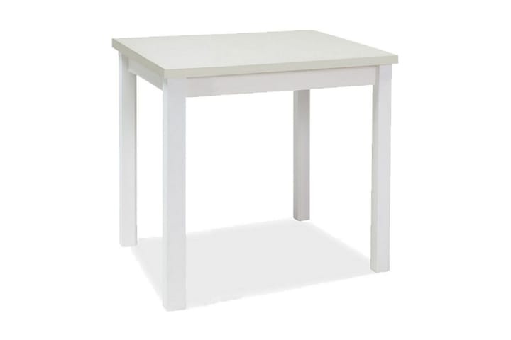 Ruokapöytä Zadam 90 cm - Valkoinen Mattalakka - Huonekalut - Pöydät & ruokailuryhmät - Ruokapöydät & keittiön pöydät