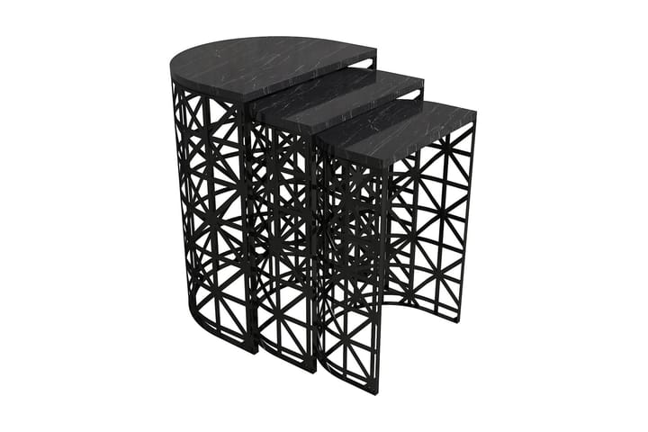 Sarjapöytä Bjella 46 cm - Musta - Huonekalut - Pöydät - Sarjapöydät