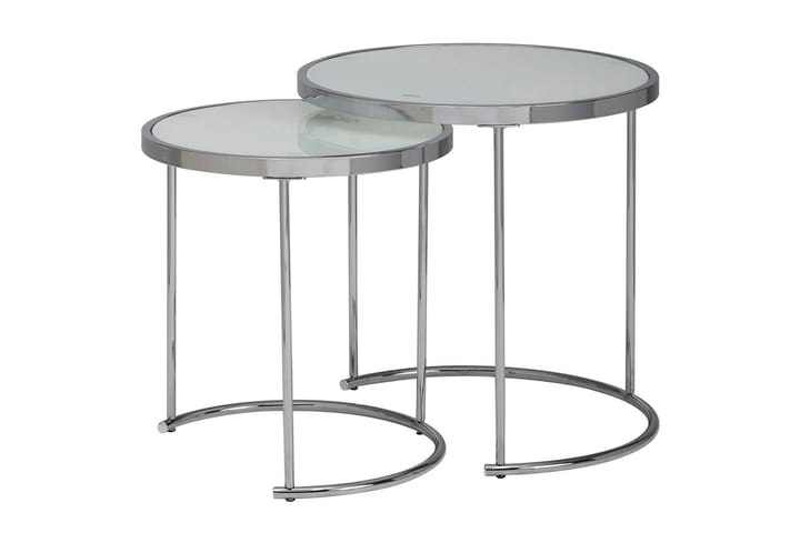 Sarjapöytä Killman 50 cm - Valkoinen - Huonekalut - Pöydät - Sohvapöydät