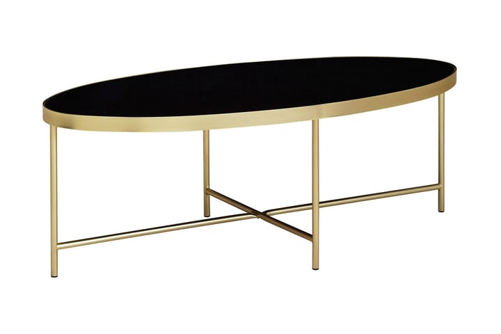 Sohvapöytä Nisarg 56 cm - Musta/Kulta - Huonekalut - Pöydät - Sohvapöydät