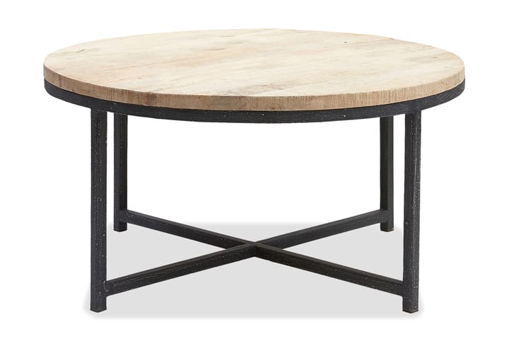 Sohvapöytä Tessa 90 cm Pyöreä - Luonnonväri - Huonekalut - Pöydät - Sohvapöydät
