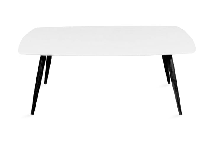 Sohvapöytä Trym 120 cm - Valkoinen/Musta - Huonekalut - Pöydät - Sohvapöydät