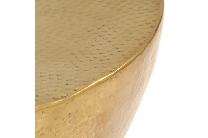 Sohvapöytä vasaroitu alumiini 70x30 cm messinki - Kulta - Huonekalut - Pöydät - Sohvapöydät