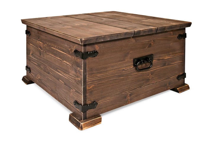 Sohvapöytä Wooden English 80 cm - Ruskea - Huonekalut - Pöydät - Sohvapöydät