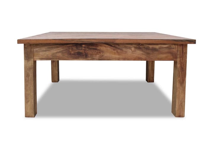 Kahvipöytä kiinteä kierrätetty puu 98x73x45 cm - Ruskea - Huonekalut - Pöytä & ruokailuryhmä - Sohvapöytä