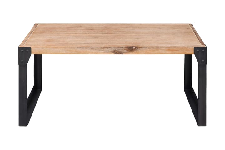 Kahvipöytä Täysi Akaasiapuu 100x60x45 cm - Ruskea - Huonekalut - Pöytä & ruokailuryhmä - Sohvapöytä