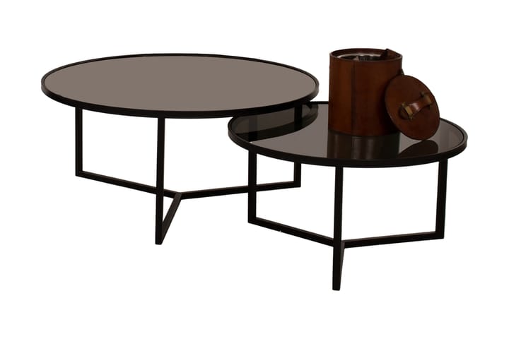 Sarjapöytä 36 cm Musta - AG Home & Light - Huonekalut - Pöydät & ruokailuryhmät - Sohvapöytä