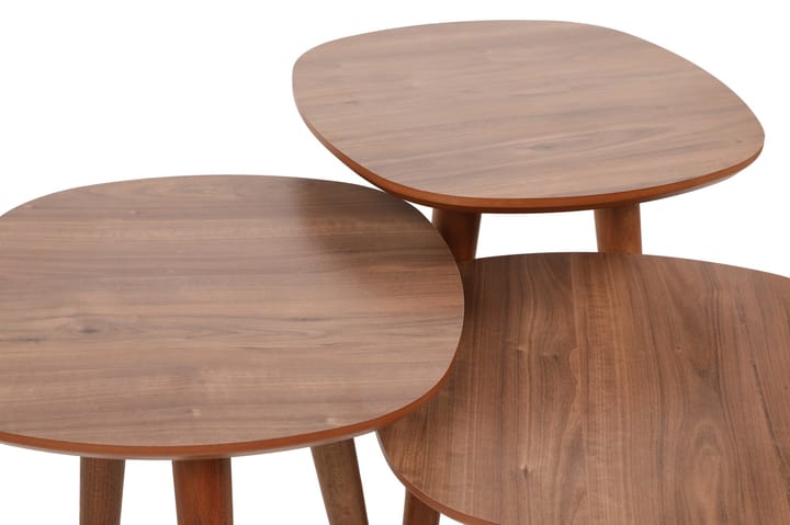 Sarjapöytä Gattall - Ruskea - Huonekalut - Pöydät & ruokailuryhmät - Sohvapöytä