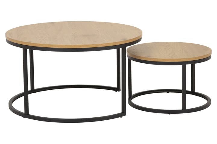 Sarjapöytä Gumus - Luonnonväri - Huonekalut - Pöytä & ruokailuryhmä - Apupöytä & sivupöytä - Sarjapöytä