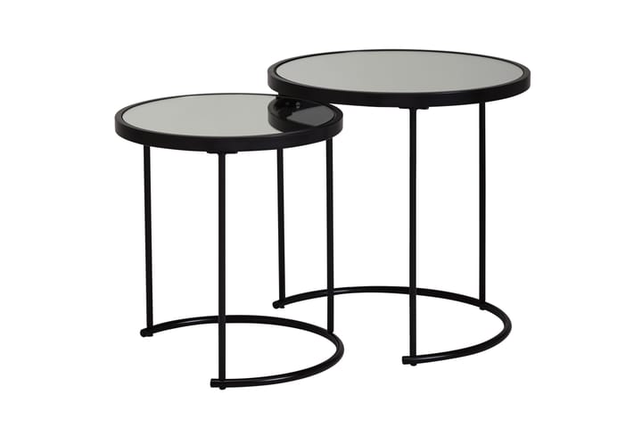 Sarjapöytä Rauchelle 50 cm - Musta - Huonekalut - Pöytä & ruokailuryhmä - Apupöytä & sivupöytä - Sarjapöytä