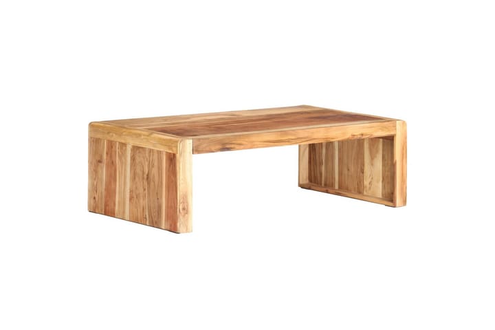 Sohvapöytä 110x63x35 cm täysi akaasiapuu - Ruskea - Huonekalut - Pöytä & ruokailuryhmä - Sohvapöytä