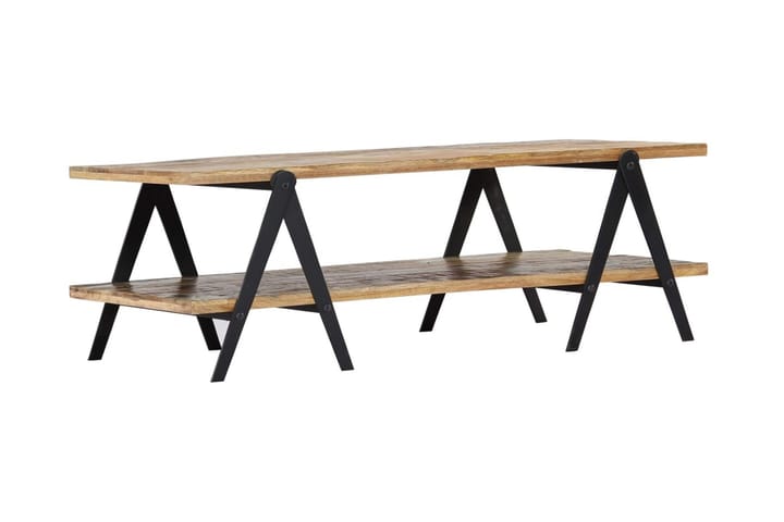 Sohvapöytä 115x60x40 cm kierrätetty puu - Monivärinen - Huonekalut - Pöytä & ruokailuryhmä - Sohvapöytä