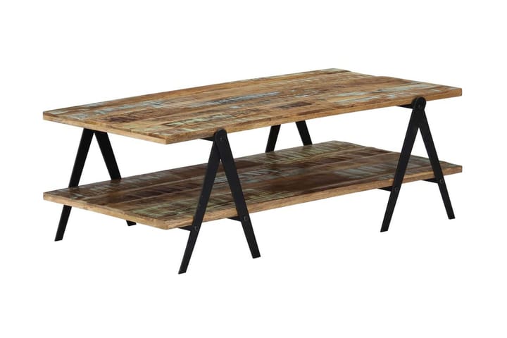 Sohvapöytä 115x60x40 cm kierrätetty puu - Monivärinen - Huonekalut - Pöytä & ruokailuryhmä - Sohvapöytä