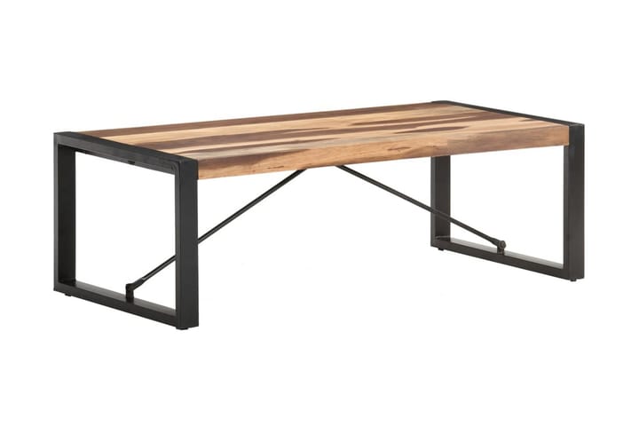 Sohvapöytä 120x60x40 cm täysi seesamviimeistelty puu - Ruskea - Huonekalut - Pöydät & ruokailuryhmät - Sohvapöytä