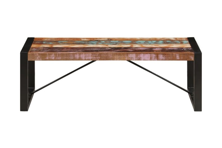 Sohvapöytä 120x60x40 cm uusiokäytetty puu - Monivärinen - Huonekalut - Pöytä & ruokailuryhmä - Sohvapöytä